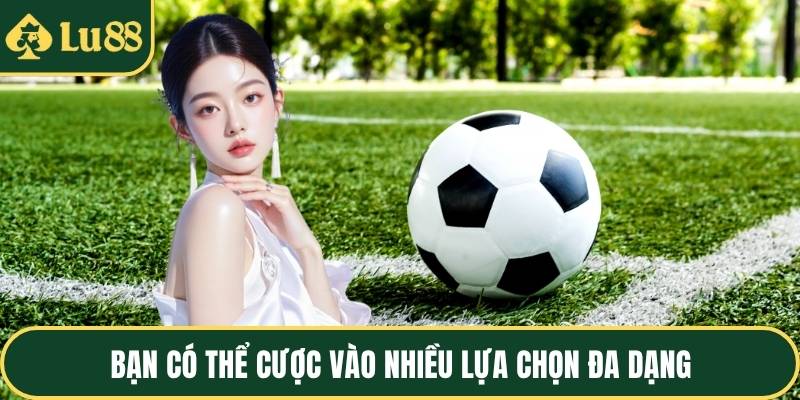 Bạn có thể cược vào nhiều lựa chọn đa dạng